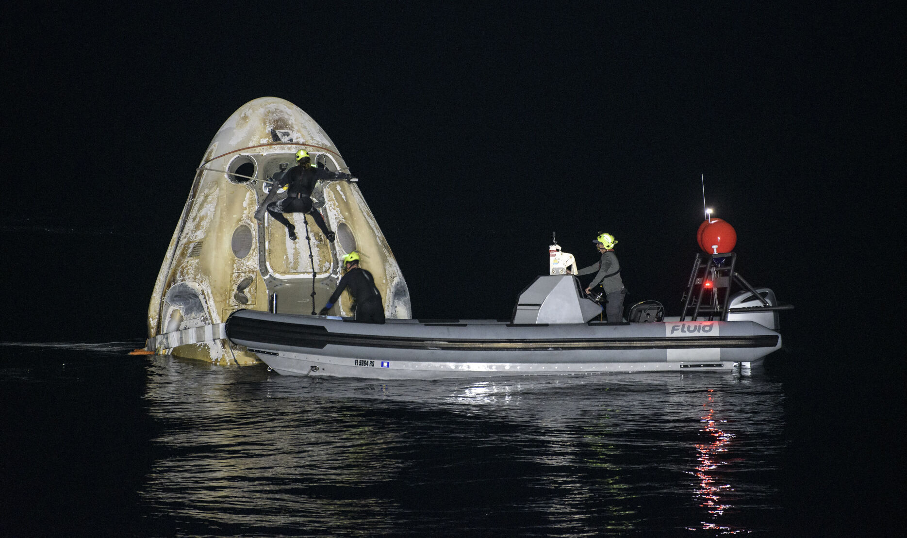 SpaceX Astronauts Return